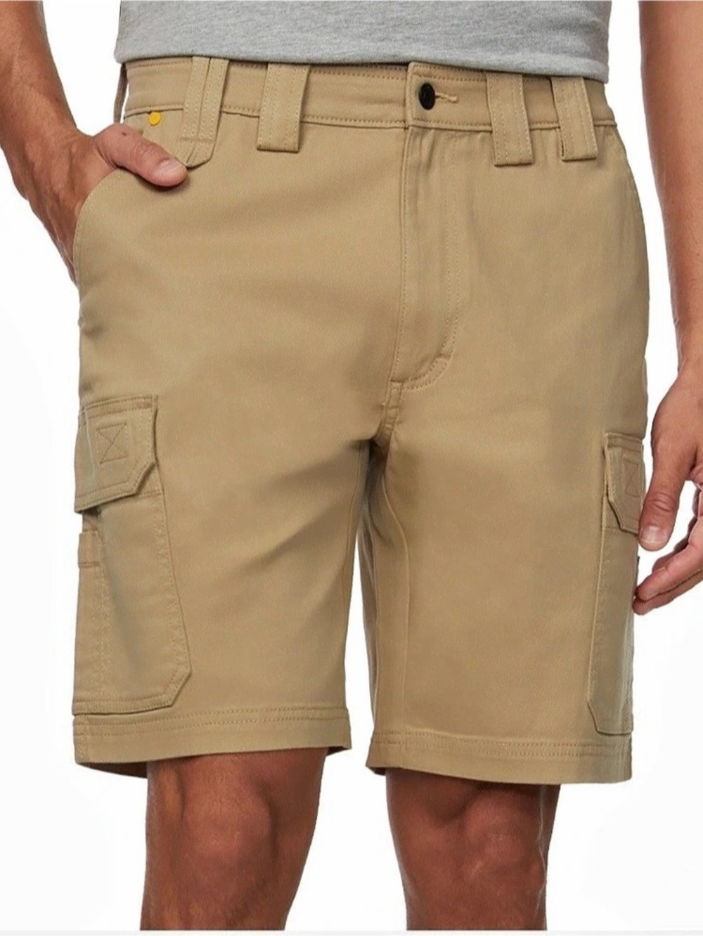 NWT Caterpillar CAT Men’s Tan Cargo Shorts Size 38
